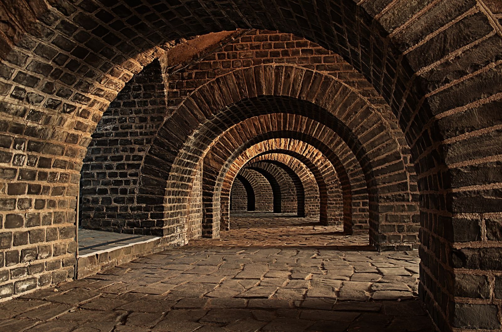 Home Brick Vaulted Arches